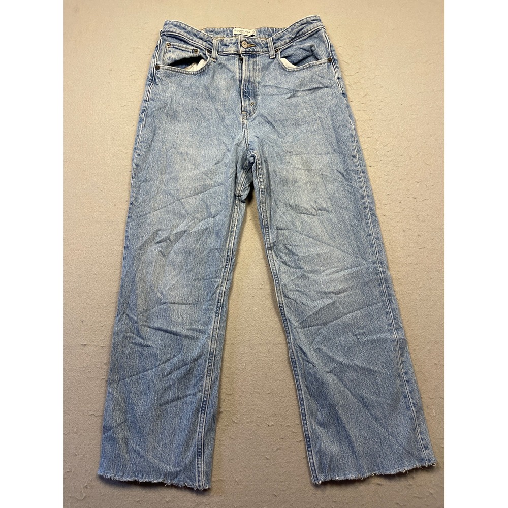 Abercrombie & Fitch The 90s Relaxed Jean Denim Light Wash W31 Womens